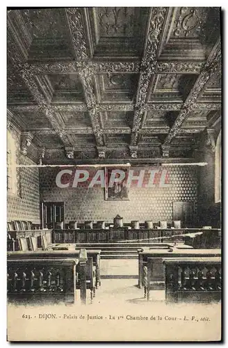 Cartes postales Palais de justice Dijon La 1er chambre de la cour