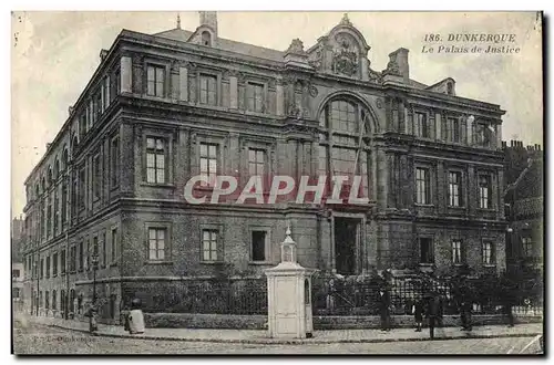 Cartes postales Palais de justice Dunkerque