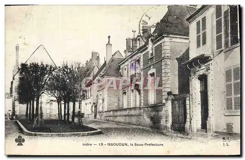 Cartes postales Issoudun La Sous Prefecture