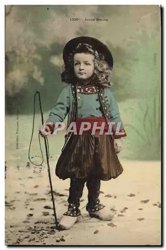 Ansichtskarte AK Folklore Jeune breton