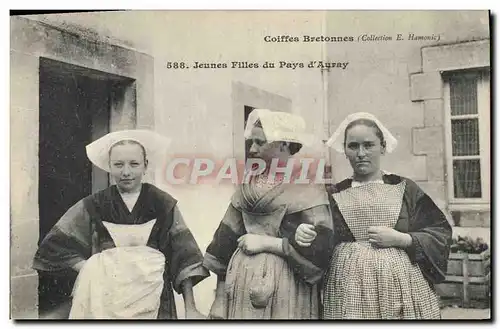 Ansichtskarte AK Folklore Jeunes filles du pays d'Auray