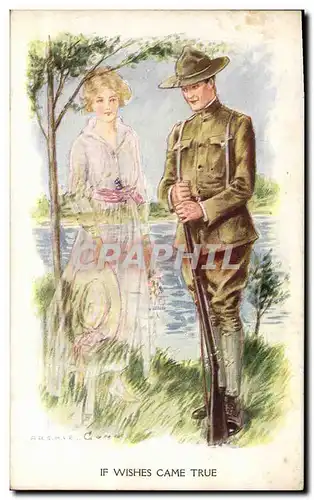 Cartes postales Militaria If wishes came true