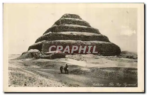 Cartes postales Egypt Egypte Sakkara Pyramid