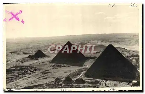 CARTE PHOTO Egypt Egypte Pyramides
