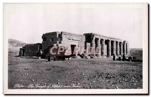Cartes postales Egypt Egypte Thebes The temple