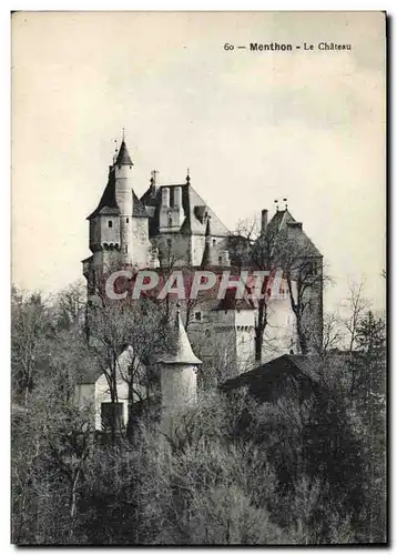 Cartes postales Chateau Menthon