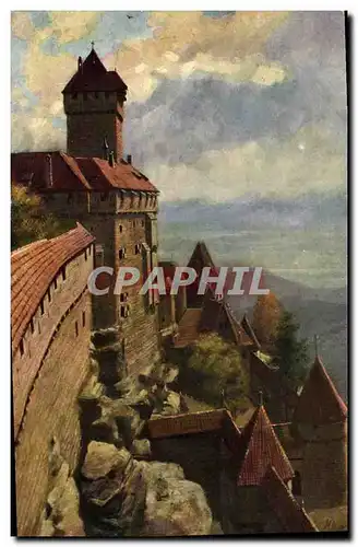 Cartes postales Chateau Hoh Konigsburg