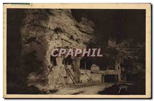 Ansichtskarte AK Grotte Grottes Modernes troglodytes sur les bords de la Loire