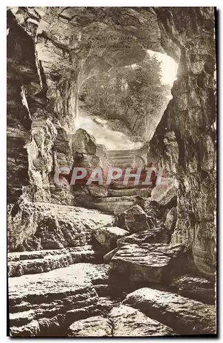 Cartes postales Grotte Grottes Sassenage Entree des cuves Vue interieure