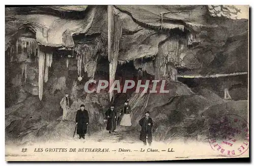 Cartes postales Grotte Grottes de Betharram Decors Le chaos