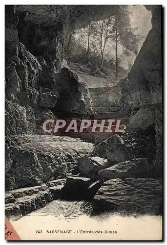 Cartes postales Grotte Grottes Sassenage L'entree des cuves