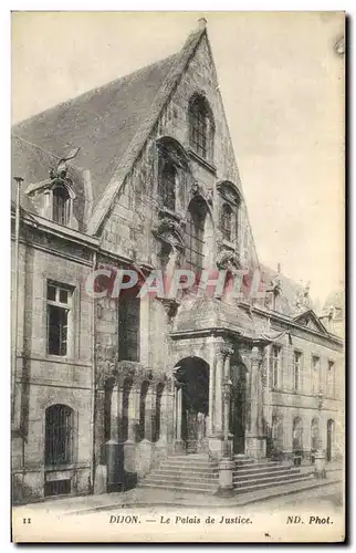 Ansichtskarte AK Palais de Justice Dijon