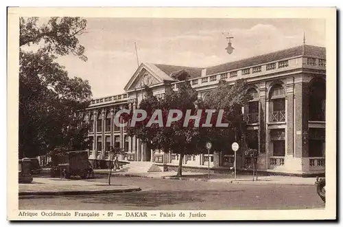 Cartes postales Palais de Justice Dakar Afrique occidentale Francaise Senegal