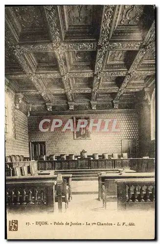 Cartes postales Palais de Justice Dijon La 1ere chambre