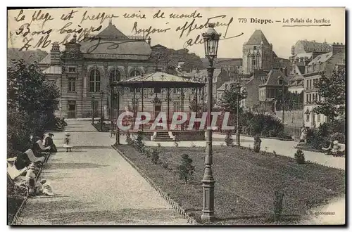 Cartes postales Palais de Justice Dieppe