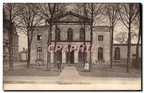 Cartes postales Palais de Justice Doullens Le tribunal