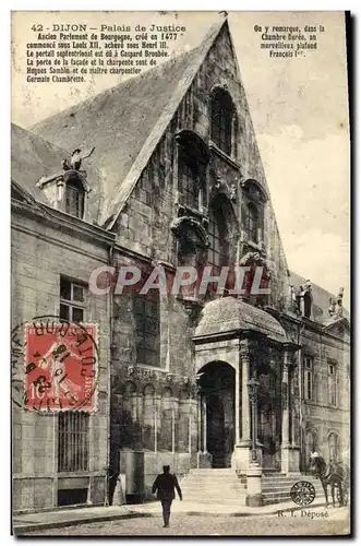 Cartes postales Palais de Justice Dijon