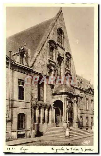 Ansichtskarte AK Dijon Le porche Palais de Justice