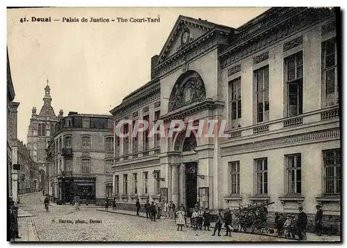 Cartes postales Palais de Justice Douai