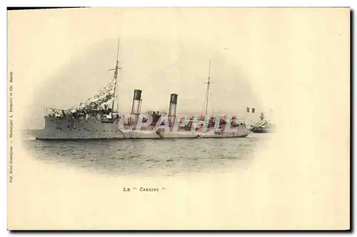 Cartes postales Bateau de Guerre Le Cassini