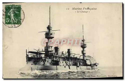Cartes postales Bateau de Guerre Le Chanzy