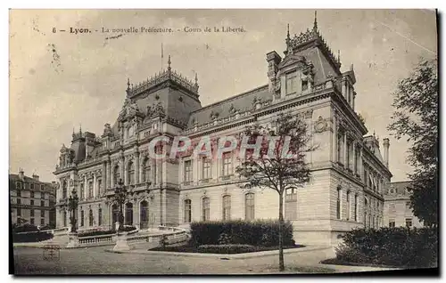 Cartes postales Lyon La nouvelle Prefecture Cours de la liberte