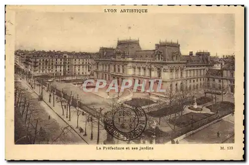 Ansichtskarte AK Lyon La Prefecture et ses jardins