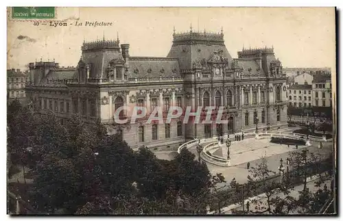 Cartes postales Prefecture Lyon