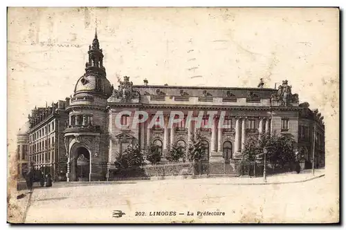 Cartes postales Prefecture Limoges