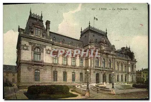 Cartes postales Lyon Prefecture