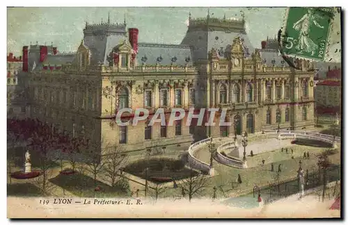 Cartes postales Prefecture Lyon