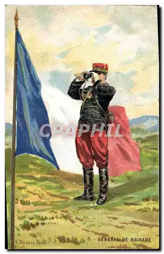 Cartes postales Militaria General de brigade