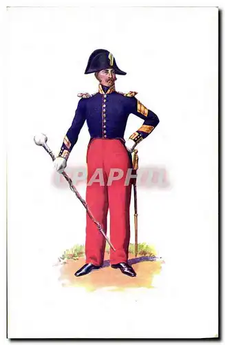 Cartes postales Militaria Musee Marechal Franchet d'Esperey Alger Algerie Infanterie de ligne 1830 Tambour Major