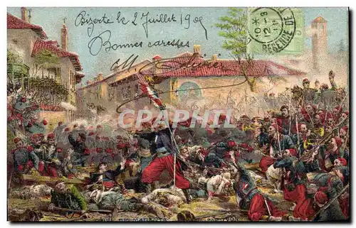 Cartes postales Militaria Prise de Magenta