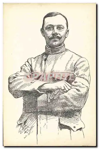 Cartes postales Militaria Officier