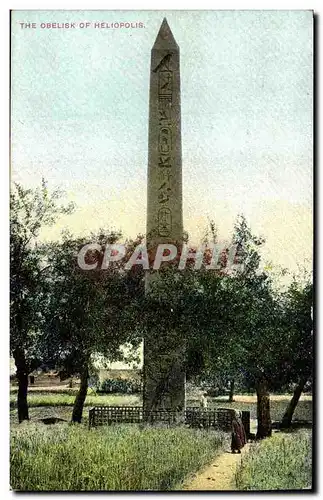 Ansichtskarte AK Egypt Egypte The obelisk of Heliopolis