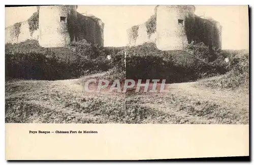 Cartes postales Pays Basque Chateau Fort de Mauleon