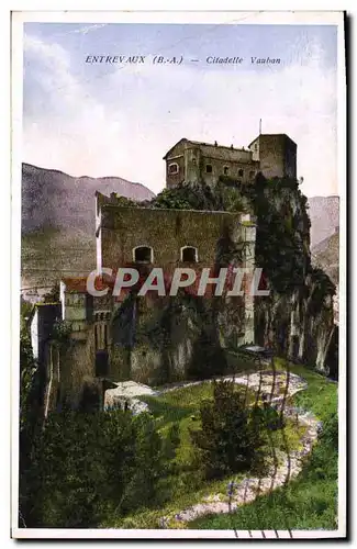 Cartes postales Entrevaux (B A) Citadelle Vauban