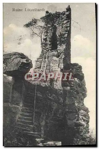 Cartes postales Ruines Lutzelhardt