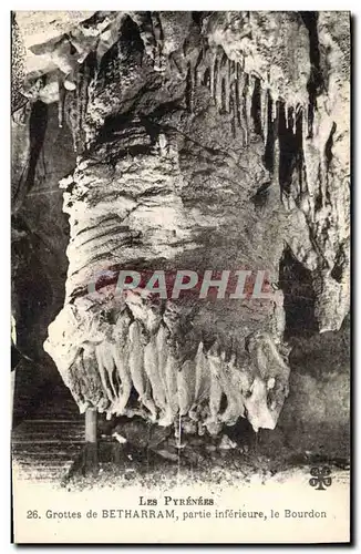 Ansichtskarte AK Les pyrenees Grottes de Betharram partie inferieure le Bourdon