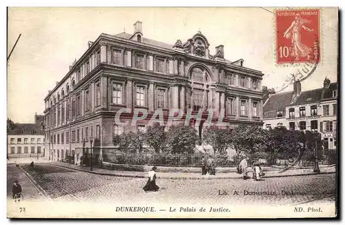 Cartes postales Dunkerque Le Palais de Justice