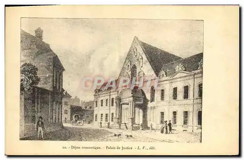 Cartes postales Dijon romantique Palais de Justice