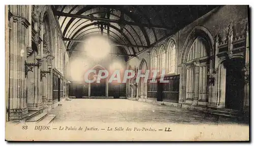 Cartes postales Dijon Le Palais de Justice La Salle des Pas Perdus