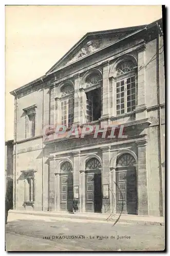 Cartes postales Draguignan Le Palais de Justice