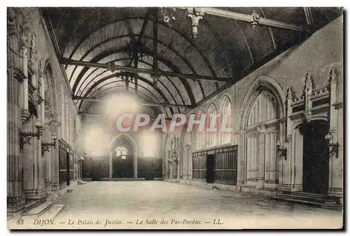 Cartes postales Dijon Le Palais de Justice La Salle des Pas Perdus