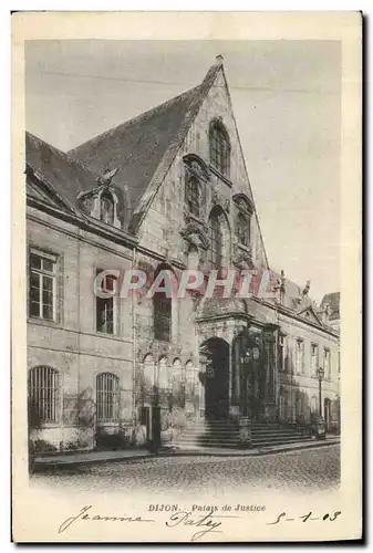 Ansichtskarte AK Dijon Palais de Justice