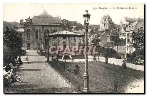 Cartes postales Dieppe Le Palais de Justice