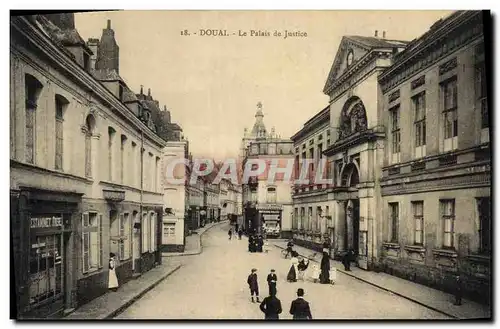 Cartes postales Douai Le Palais de Justice