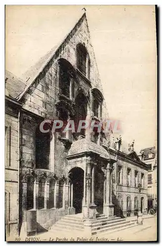 Ansichtskarte AK Dijon Le Porche du Palais de Justice