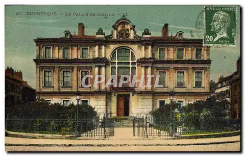 Cartes postales Dunkerque Le Palais de Justice